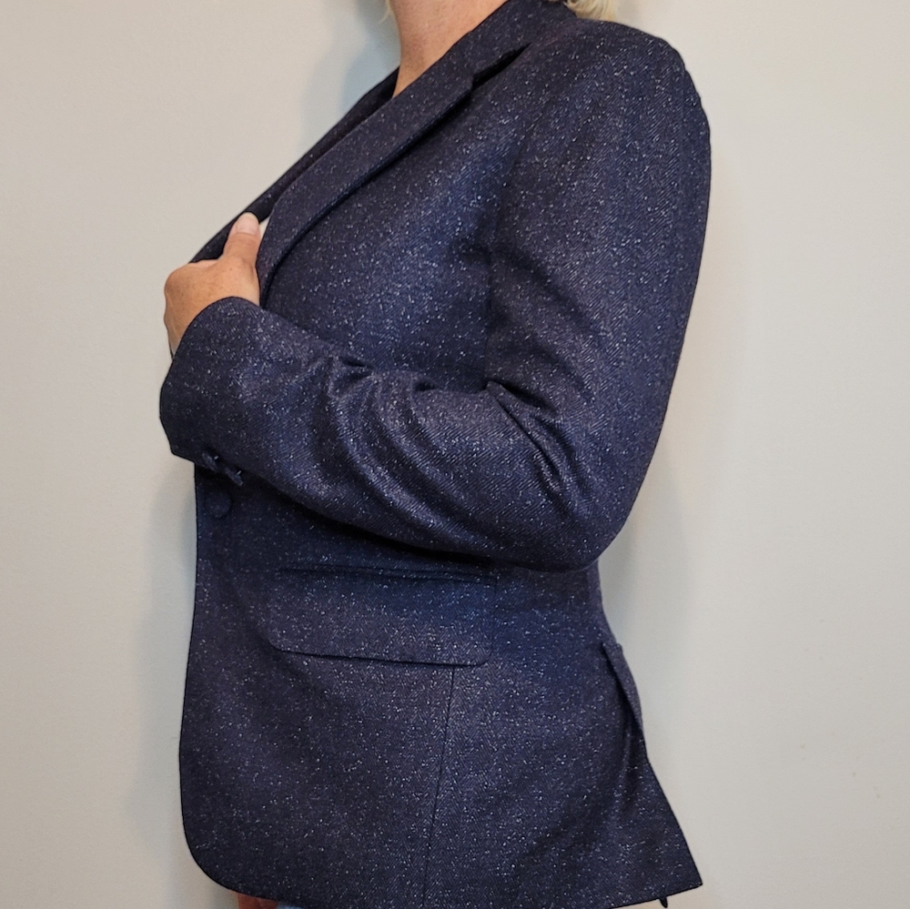 Billy Reid Tailored Wool and Silk Blazer